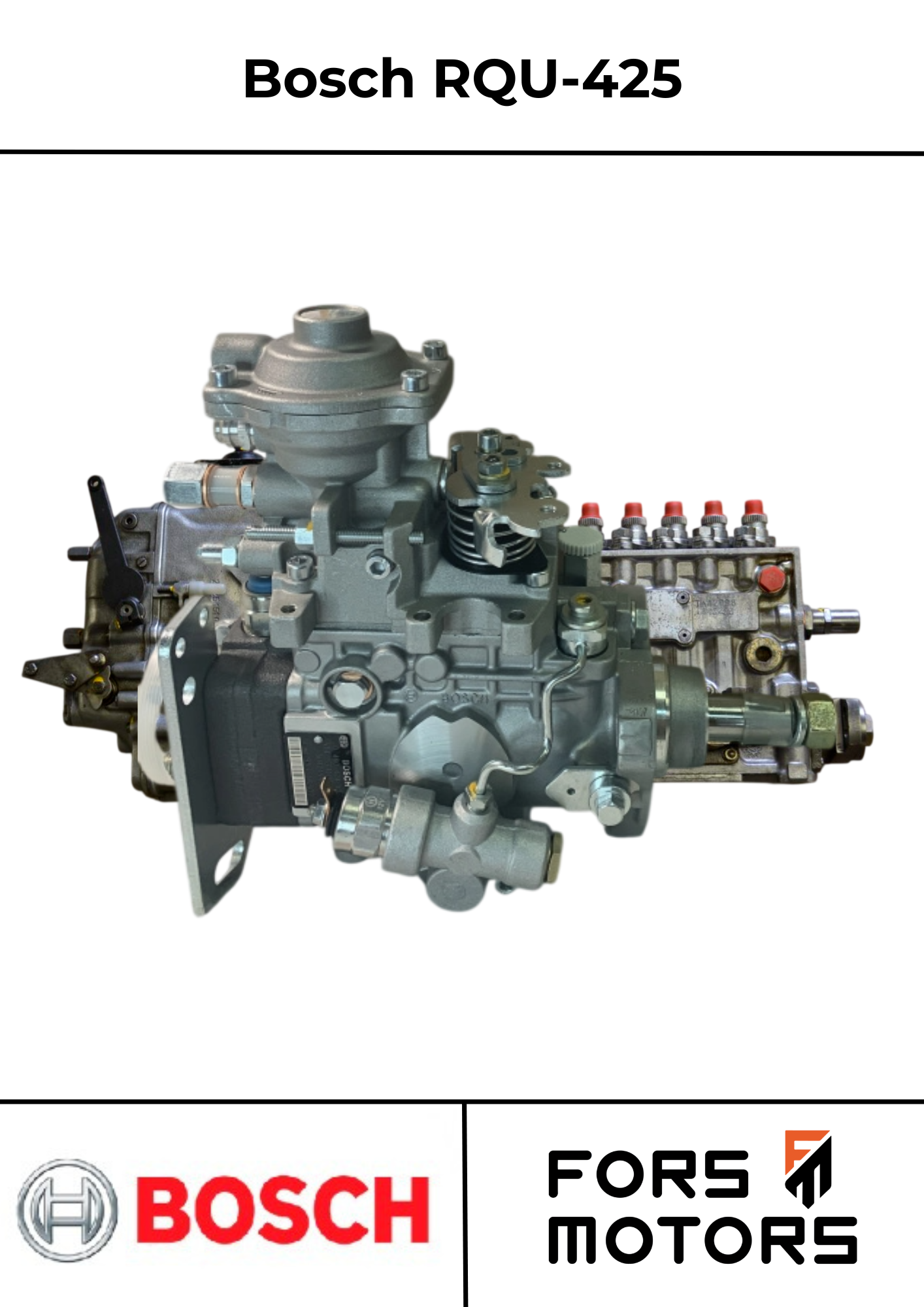 Ремонт ТНВД RQU-425